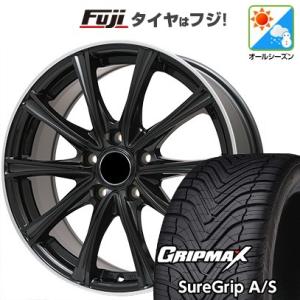 【新品国産5穴114.3車】 オールシーズンタイヤ ホイール4本セット 225/55R18 グリップ...