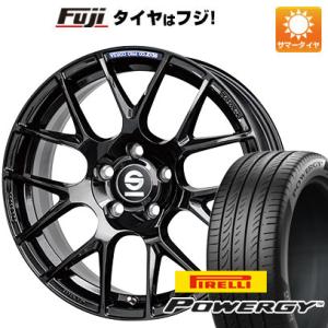 【新品国産5穴114.3車】 夏タイヤ ホイール４本セット 225/60R18 ピレリ パワジー OZ SPARCO プロコルサ 18インチ