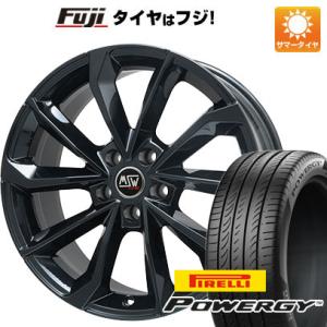 【新品国産5穴114.3車】 夏タイヤ ホイール４本セット 225/60R18 ピレリ パワジー MSW by OZ Racing MSW 42(グロスブラック) 18インチ