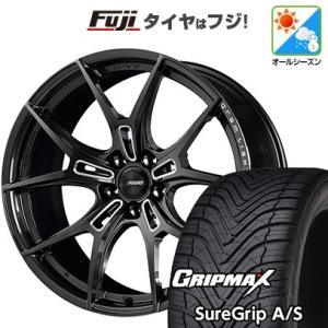 【新品国産5穴114.3車】 オールシーズンタイヤ ホイール4本セット 225/60R18 グリップ...