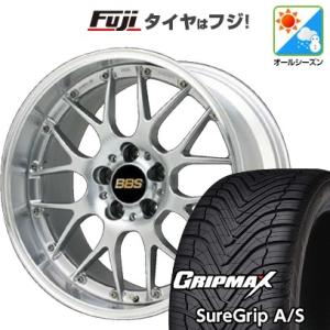 【新品国産5穴114.3車】 オールシーズンタイヤ ホイール４本セット 225/60R18 グリップマックス シュアグリップ オールシーズン(限定) BBS JAPAN RS-GT 18インチ｜fujicorporation