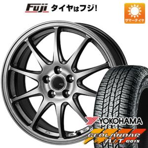 【新品国産5穴114.3車】 夏タイヤ ホイール４本セット 225/60R18 ヨコハマ ジオランダ...