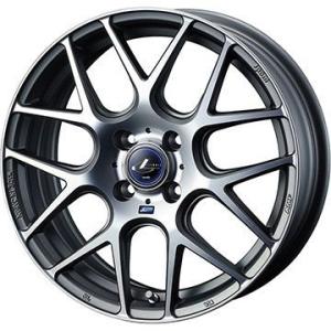 【新品国産4穴100車】 夏タイヤ ホイール4本セット 185/60R16 ヨコハマ ブルーアース ES32 ウェッズ レオニス NAVIA 06 16インチ｜fujicorporation