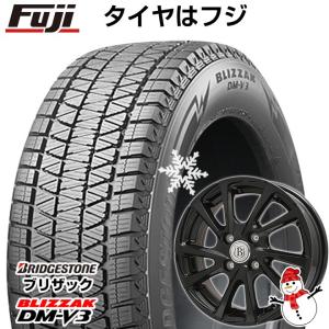 【新品国産5穴114.3車】 スタッドレスタイヤ ホイール4本セット 225/70R16 ブリヂストン ブリザック DM-V3 DMV3 ブランドル E04B 16インチ｜fujicorporation