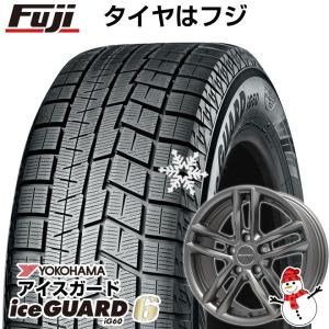 【新品】輸入車用 アウディA4（8W） スタッドレスタイヤ ホイール4本セット 205/60R16 ヨコハマ アイスガード シックスIG60 ユーロテック ガヤ5 16インチ｜fujicorporation