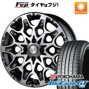 【新品 軽自動車】N-BOX タント ワゴンR 夏タイヤ ホイール4本セット 165/55R15 ヨコハマ ブルーアース GT AE51 エムズスピード J694 15インチ