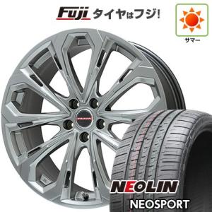 【新品国産5穴114.3車】 夏タイヤ ホイール4本セット 225/35R20 ネオリン ネオスポーツ(限定) ビッグウエイ LEYSEEN プラバ5X 20インチ｜fujicorporation