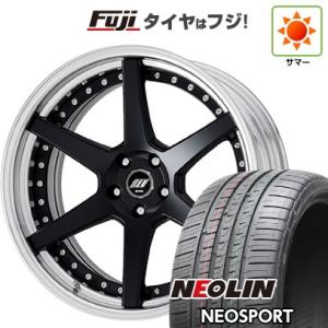 【新品国産5穴114.3車】 夏タイヤ ホイール4本セット 225/35R20 ネオリン ネオスポーツ(限定) ワーク ジースト ST1 20インチ｜fujicorporation