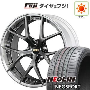 【新品国産5穴114.3車】 夏タイヤ ホイール４本セット 225/35R20 ネオリン ネオスポーツ(限定) BBS JAPAN RI-S 20インチ｜fujicorporation