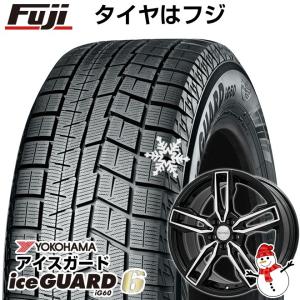 【新品】輸入車用 ボルボ（V40） スタッドレスタイヤ ホイール4本セット 205/55R16 ヨコハマ アイスガード シックスIG60 ユーロテック ガヤ エリージ 16インチ｜fujicorporation