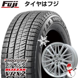 【新品】輸入車用 ボルボ（V40） スタッドレスタイヤ ホイール4本セット 205/55R16 ブリヂストン ブリザック VRX2 ユーロアクシス ガヤW5 16インチ｜fujicorporation