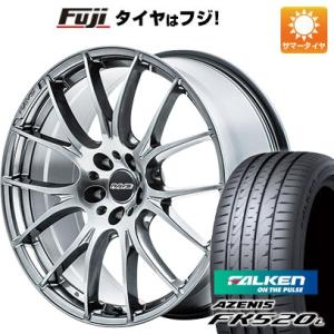 【新品国産5穴114.3車】 夏タイヤ ホイール4本セット 235/35R20 ファルケン アゼニス FK520L レイズ ホムラ 2X7 20インチ｜fujicorporation