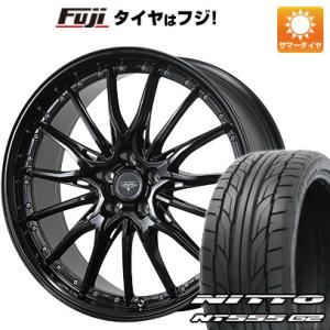 【パンク保証付】【新品国産5穴114.3車】 夏タイヤ ホイール4本セット 245/40R20 ニッ...