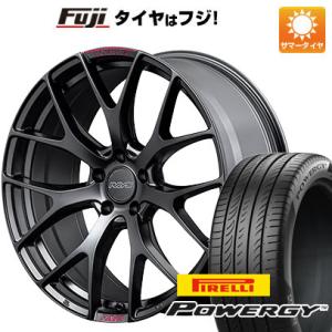 【新品国産5穴114.3車】 夏タイヤ ホイール4本セット 245/40R20 ピレリ パワジー レ...