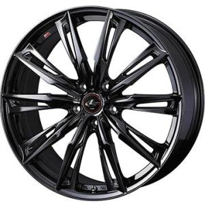 【新品国産5穴114.3車】 夏タイヤ ホイール4本セット 245/45R20 ミレバー レンジツアープラスMU069（限定） ウェッズ レオニス GX 20インチ｜fujicorporation