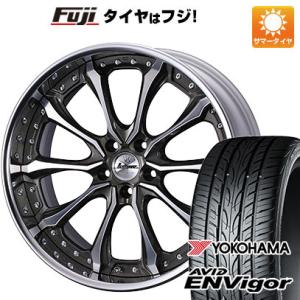 【新品国産5穴114.3車】 夏タイヤ ホイール４本セット 245/45R20 ヨコハマ エイビッド...