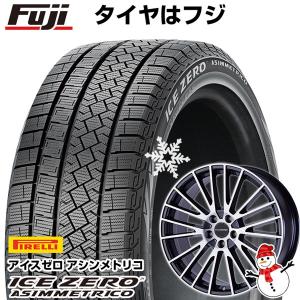 【新品】輸入車用 アウディA6（4G） スタッドレスタイヤ ホイール4本セット 245/45R18 ピレリ アイスゼロアシンメトリコ ユーロデザイン カルヴァー 18インチ｜fujicorporation