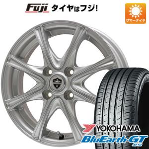 【新品国産4穴100車】 夏タイヤ ホイール4本セット 195/50R16 ヨコハマ ブルーアース GT AE51 ブランドル ER16 16インチ｜fujicorporation