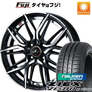 【新品国産4穴100車】 夏タイヤ ホイール4本セット 195/50R16 ファルケン ジークス ZE310R エコラン（限定） ウェッズ レオニス LM 16インチ｜fujicorporation