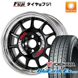 【新品国産4穴100車】 夏タイヤ ホイール4本セット 195/50R16 ヨコハマ ブルーアース ES32 ワーク エモーション RS11 2P 16インチ｜fujicorporation