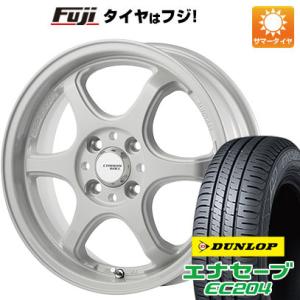 【新品国産4穴100車】 夏タイヤ ホイール4本セット 195/50R16 ダンロップ エナセーブ EC204 ゴジゲン PROレーサー キャノンボール 16インチ｜fujicorporation