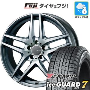 パンク保証付き 新品 輸入車用 ゴルフ オールトラック スタッドレスタイヤ ホイール４本セット 205/60R16 ヨコハマ アイスガード7 ウェスター S05 16インチ｜fujicorporation