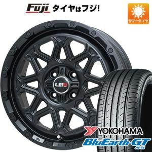 クーポン配布中 【新品国産4穴100車】 夏タイヤ ホイール4本セット 205/45R16 ヨコハマ ブルーアース GT AE51 レアマイスター LMG モンタグナ 16インチ｜fujicorporation