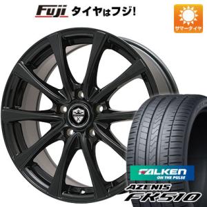 【新品国産5穴114.3車】 夏タイヤ ホイール4本セット 215/35R18 ファルケン アゼニス FK510 ブランドル KF25B 18インチ｜fujicorporation