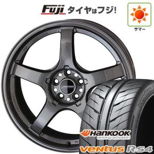 【新品国産5穴114.3車】 夏タイヤ ホイール４本セット 235/40R18 ハンコック ヴェンタ...