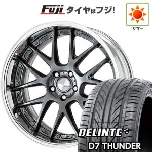 【新品国産5穴114.3車】 夏タイヤ ホイール４本セット 235/40R18 デリンテ D7 サン...