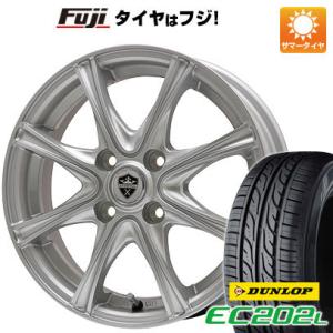 【新品 軽自動車】夏タイヤ ホイール4本セット 145/80R13 ダンロップ EC202L ブランドル ER16 13インチ｜fujicorporation