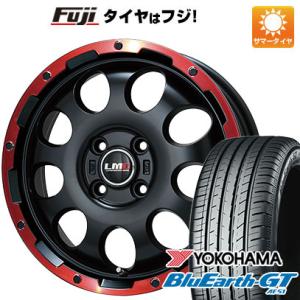 【新品 軽自動車】N-BOX タント ワゴンR 夏タイヤ ホイール4本セット 165/55R15 ヨコハマ ブルーアース GT AE51 レアマイスター LMG CS-9 15インチ｜fujicorporation