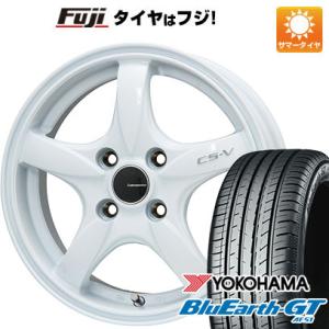 【新品 軽自動車】N-BOX タント ワゴンR 夏タイヤ ホイール4本セット 165/55R15 ヨコハマ ブルーアース GT AE51 レアマイスター CS-V 15インチ｜fujicorporation