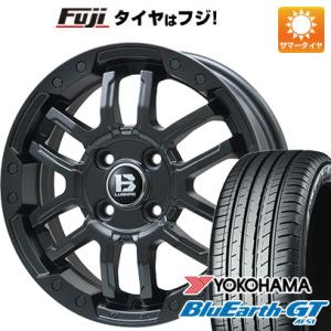 【新品 軽自動車】N-BOX タント ワゴンR 夏タイヤ ホイール4本セット 165/55R15 ヨコハマ ブルーアース GT AE51 ビッグウエイ B-LUGNAS FRD 15インチ｜fujicorporation