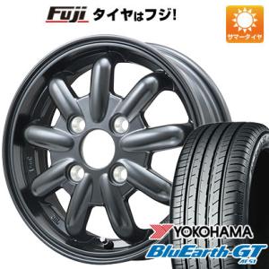 【新品 軽自動車】N-BOX タント 夏タイヤ ホイール4本セット 165/55R15 ヨコハマ ブルーアース GT AE51 ブランドルライン ストレンジャーKST-9改 15インチ｜fujicorporation