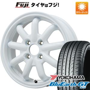 【新品 軽自動車】N-BOX タント 夏タイヤ ホイール4本セット 165/55R15 ヨコハマ ブルーアース GT AE51 ブランドルライン ストレンジャーKST-9改 15インチ｜fujicorporation