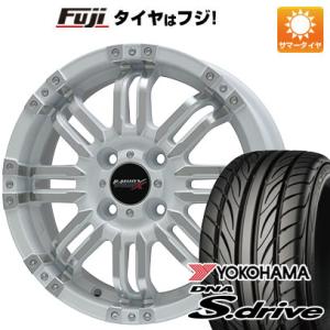 【新品 軽自動車】夏タイヤ ホイール4本セット 165/45R16 ヨコハマ DNA Sドライブ ビッグウエイ B-MUD X(ホワイトポリッシュ) 16インチ｜fujicorporation