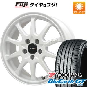 【新品国産5穴114.3車】 夏タイヤ ホイール4本セット 215/60R16 ヨコハマ ブルーアース GT AE51 レアマイスター LMスポーツLM-10R 16インチ｜fujicorporation