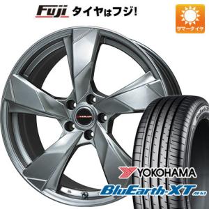 【新品国産5穴114.3車】 夏タイヤ ホイール4本セット 215/60R16 ヨコハマ ブルーアース XT AE61 プレミックス ヴェランV 16インチ｜fujicorporation