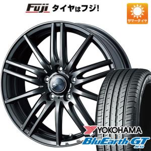 【新品国産5穴114.3車】 夏タイヤ ホイール4本セット 215/60R16 ヨコハマ ブルーアース GT AE51 ウェッズ ザミック ティート 16インチ｜fujicorporation