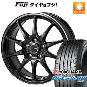 【パンク保証付】【新品国産5穴114.3車】 夏タイヤ ホイール4本セット 215/60R16 ヨコハマ ブルーアース RV-03 モンツァ JPスタイル R10 16インチ｜fujicorporation