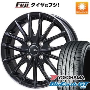 【新品国産5穴114.3車】 夏タイヤ ホイール4本セット 215/60R16 ヨコハマ ブルーアース GT AE51 ブランドルライン DF-10M 16インチ｜fujicorporation