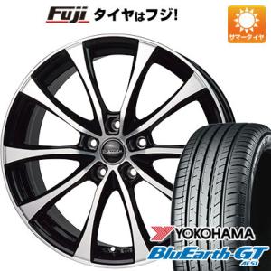 【新品国産5穴114.3車】 夏タイヤ ホイール4本セット 215/60R16 ヨコハマ ブルーアース GT AE51 ホットスタッフ ラフィット LE-07 16インチ｜fujicorporation