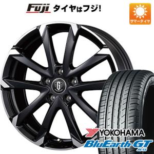 【新品国産5穴114.3車】 夏タイヤ ホイール4本セット 215/60R16 ヨコハマ ブルーアース GT AE51 コーセイ MZ-GROW C52S 16インチ｜fujicorporation