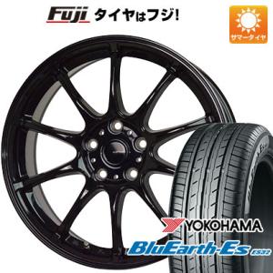 【新品国産5穴114.3車】 夏タイヤ ホイール4本セット 215/60R16 ヨコハマ ブルーアース ES32 ホットスタッフ ジースピード G-07 16インチ｜fujicorporation