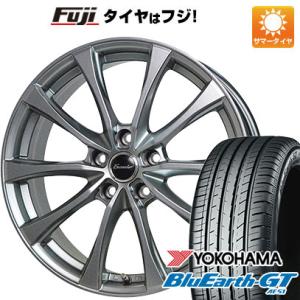 【新品国産5穴114.3車】 夏タイヤ ホイール4本セット 215/60R16 ヨコハマ ブルーアース GT AE51 ホットスタッフ エクシーダー E07 16インチ｜fujicorporation