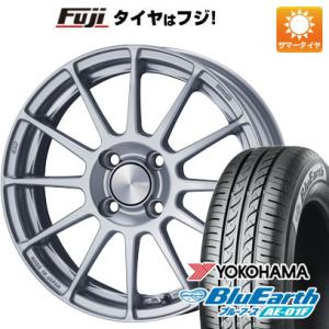 【新品国産5穴114.3車】 夏タイヤ ホイール4本セット 215/60R16 ヨコハマ ブルーアース AE-01F エンケイ PF03 16インチ｜fujicorporation