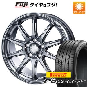 クーポン配布中 【新品国産5穴114.3車】 夏タイヤ ホイール4本セット 215/60R16 ピレリ パワジー インターミラノ AZ-SPORTS RC-10 ダークシルバー 16インチ｜fujicorporation