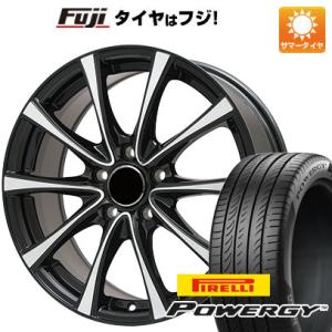 【新品国産5穴114.3車】 夏タイヤ ホイール4本セット 215/60R16 ピレリ パワジー ブ...