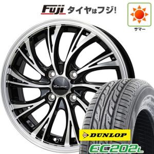 【新品国産5穴114.3車】 夏タイヤ ホイール４本セット 215/60R16 ダンロップ EC202L ホットスタッフ プレシャス HS-2 16インチ｜fujicorporation